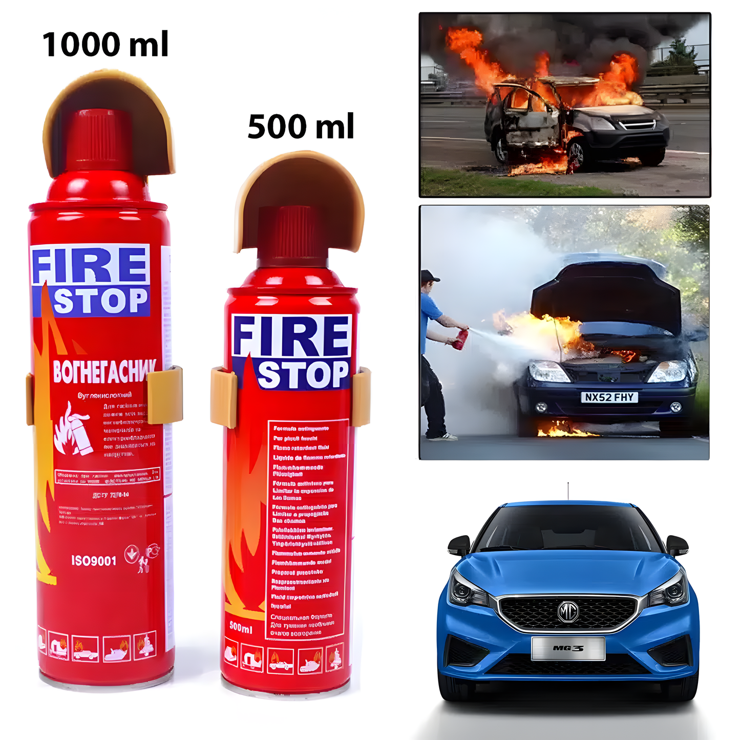 Foam Mini Fire Extinguisher – Compact Safety