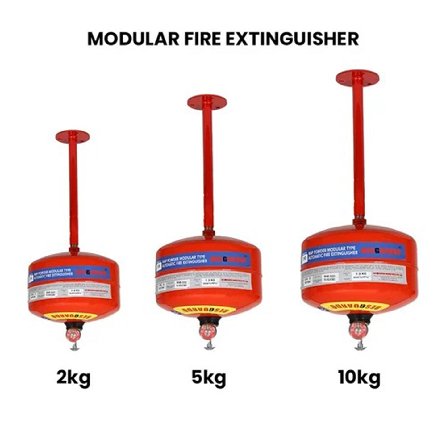 6kg Automatic ABC Type Fire Extinguisher – Ceiling Mounted Fire Safety
